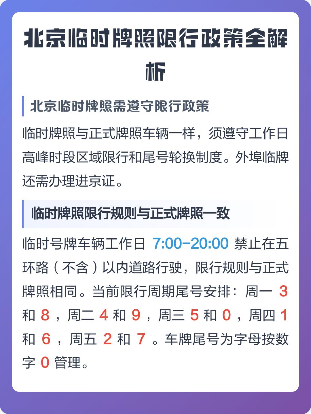 【北京限行7月份,北京限行7月份限行时间】