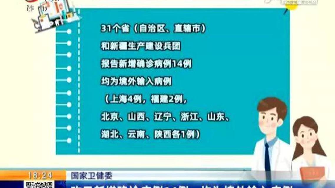 【31省增14例境外输入,2020年境外输入病例】