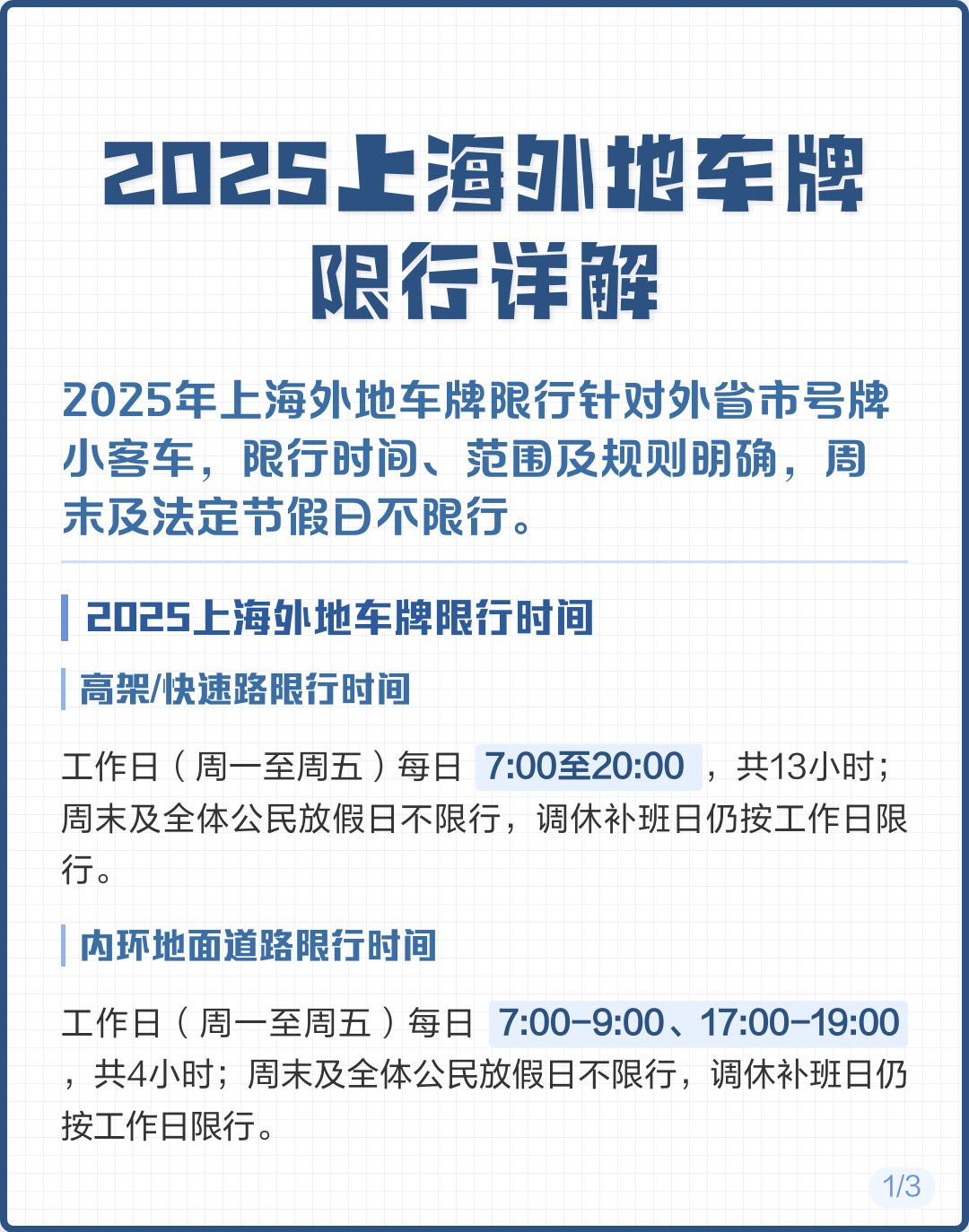 【上海外地车牌限行时间2020,上海外地车牌限行时间行驶怎么处罚】