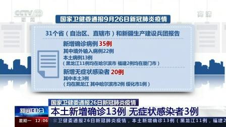 【31省新增确诊13例,31省区市新增本土确诊30例】 【31省新增确诊13例,31省区市新增本土确诊30例】