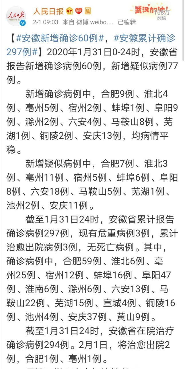 安徽新增2例本土确诊病例/安徽发生一例 安徽新增2例本土确诊病例/安徽发生一例