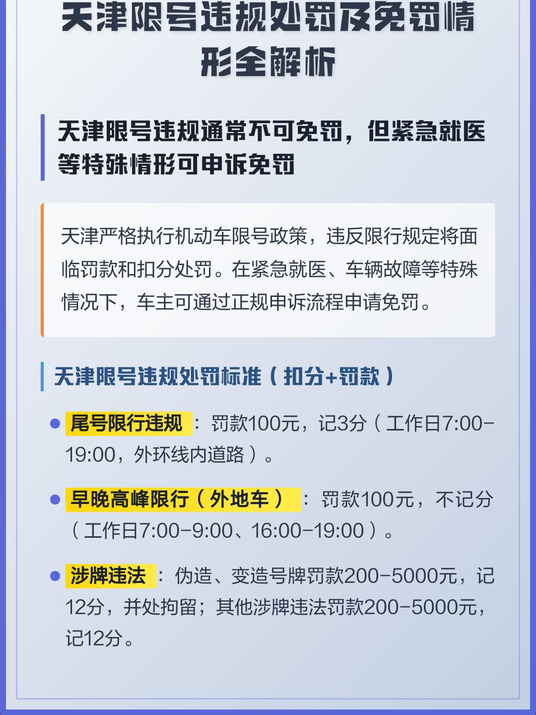 天津21日恢复机动车尾号限行/21号限号天津