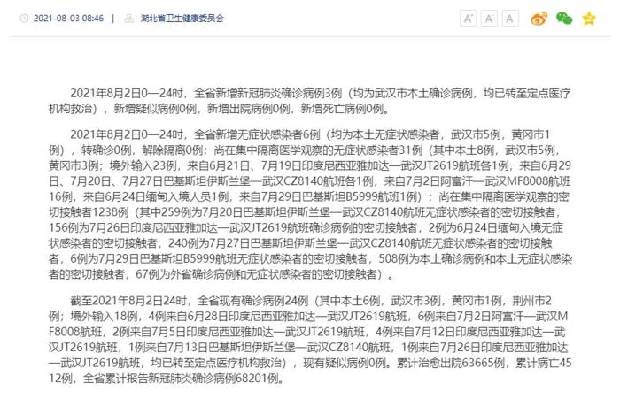 【江西新增本土无症状1例,江西最新疫情】