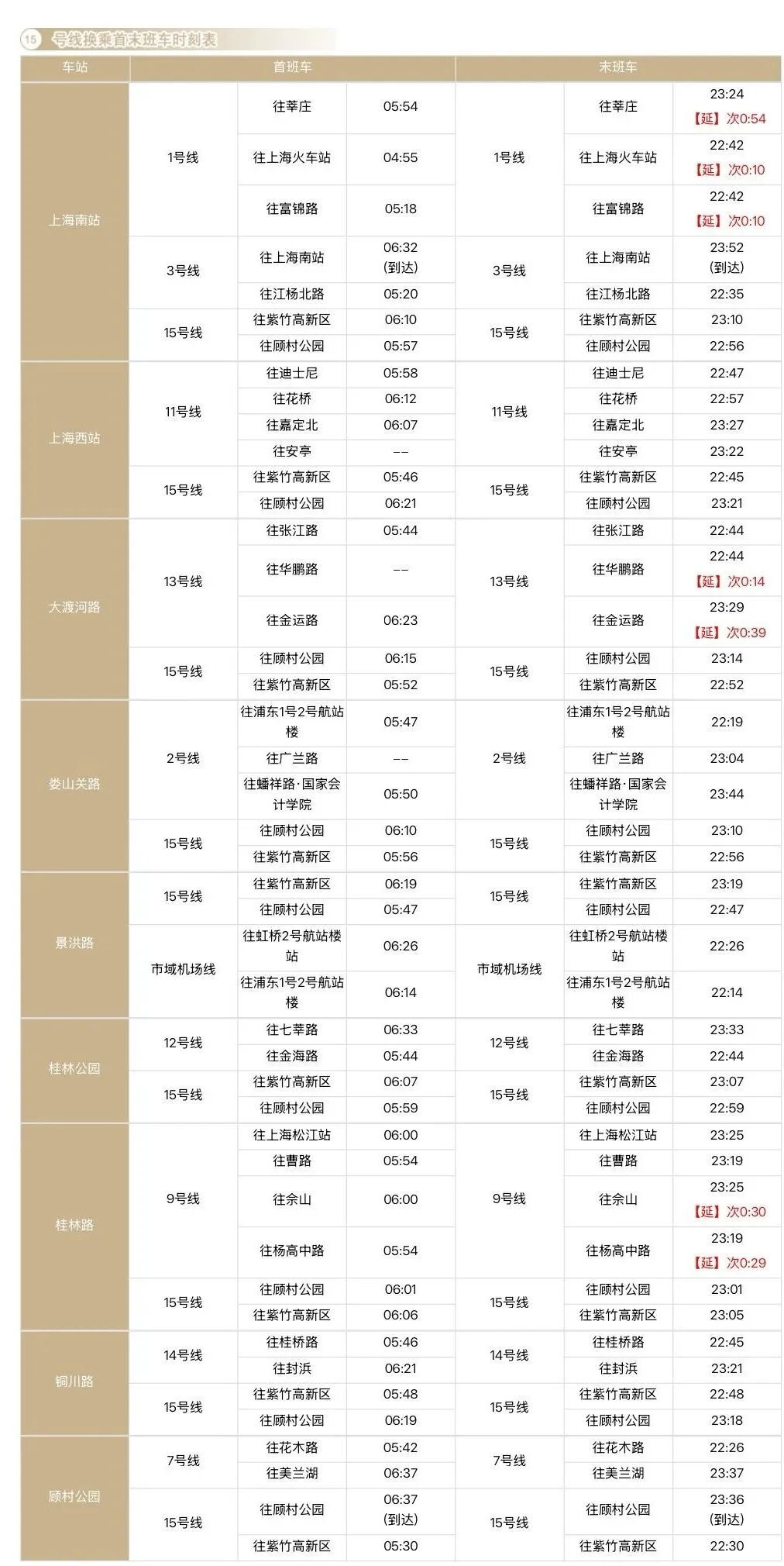【11号线时刻表,嘉定11号线时刻表】